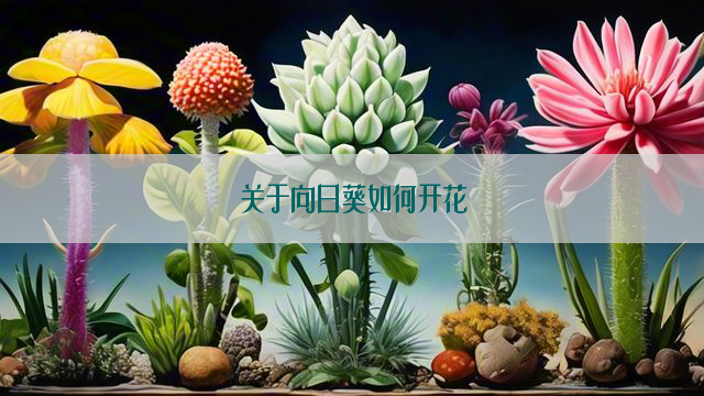 关于向日葵如何开花