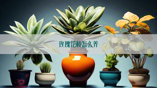 玫瑰花枝怎么养