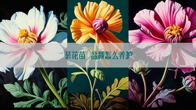 茶花苗 盆栽怎么养护