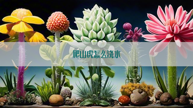 爬山虎怎么浇水