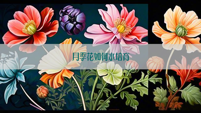 月季花如何水培育