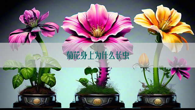 菊花身上为什么长虫