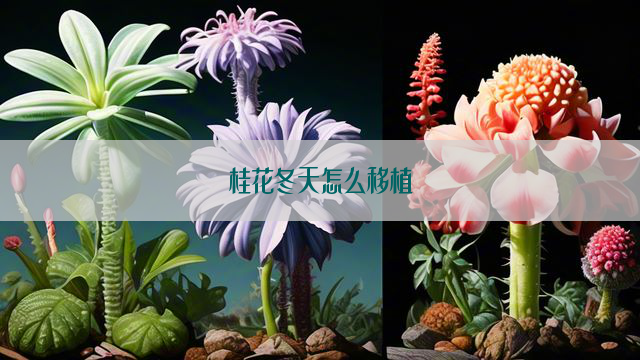 桂花冬天怎么移植