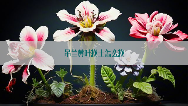 吊兰黄叶换土怎么换