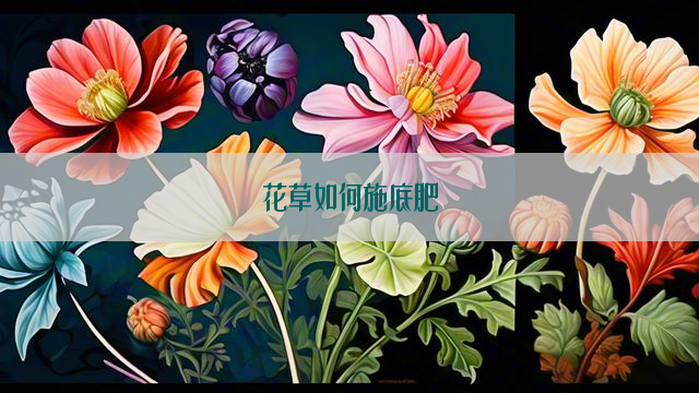 花草如何施底肥