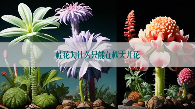 桂花为什么只能在秋天开花