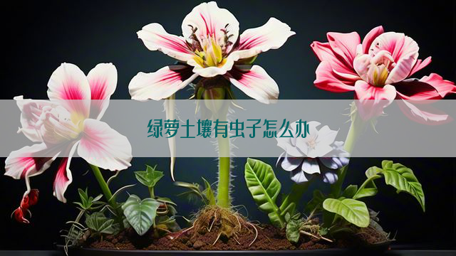 绿萝土壤有虫子怎么办