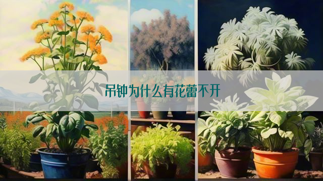 吊钟为什么有花蕾不开