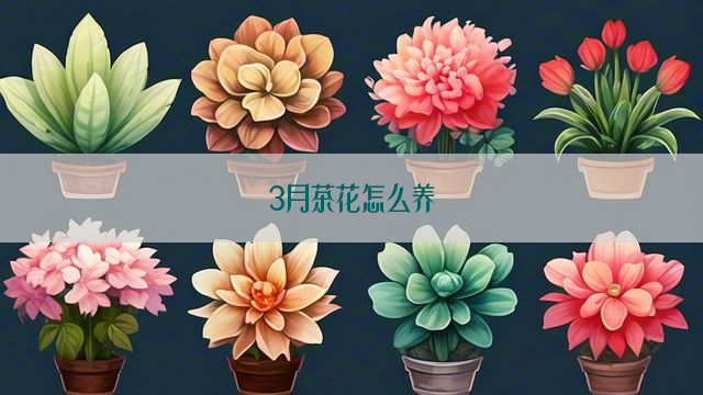 3月茶花怎么养