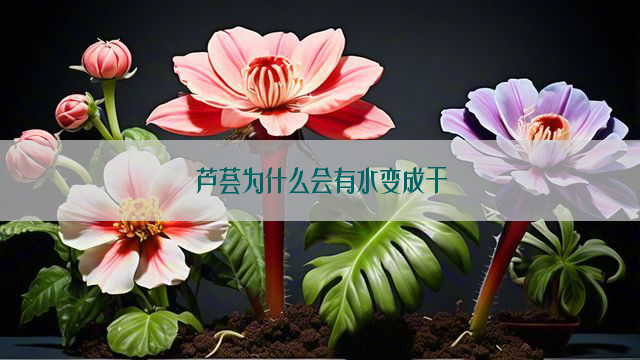 芦荟为什么会有水变成干