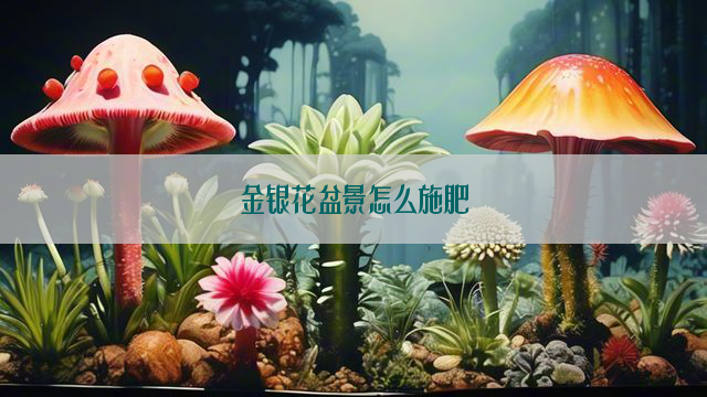 金银花盆景怎么施肥