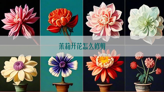 茉莉开花怎么修剪