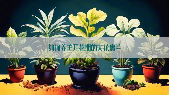 如何养护开花期的大花惠兰