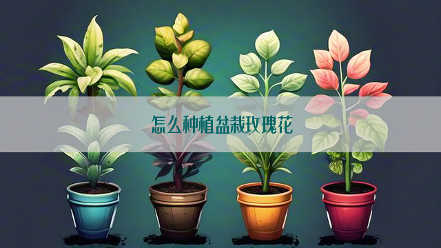 怎么种植盆栽玫瑰花