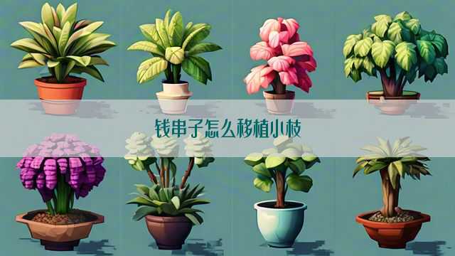 钱串子怎么移植小枝