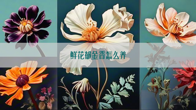 鲜花郁金香怎么养