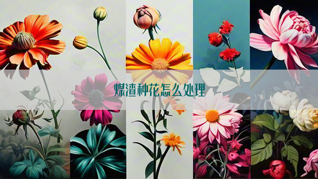 煤渣种花怎么处理