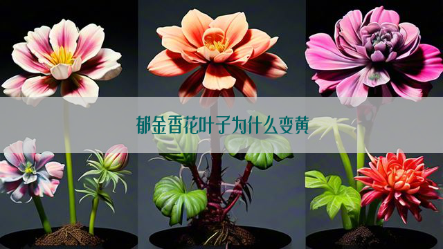 郁金香花叶子为什么变黄