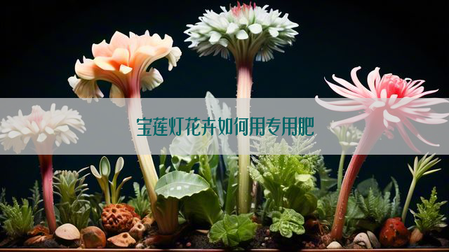 宝莲灯花卉如何用专用肥