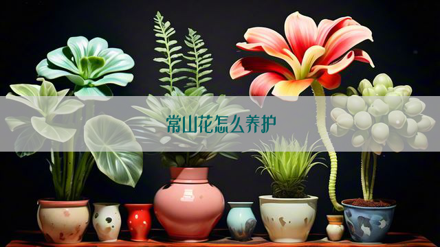 常山花怎么养护