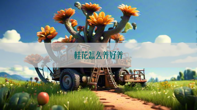 桂花怎么养好养