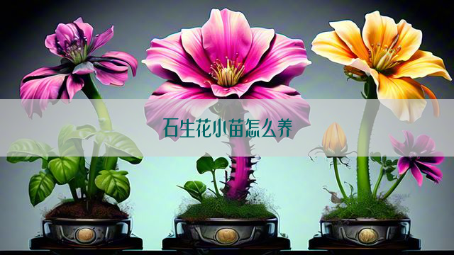 石生花小苗怎么养