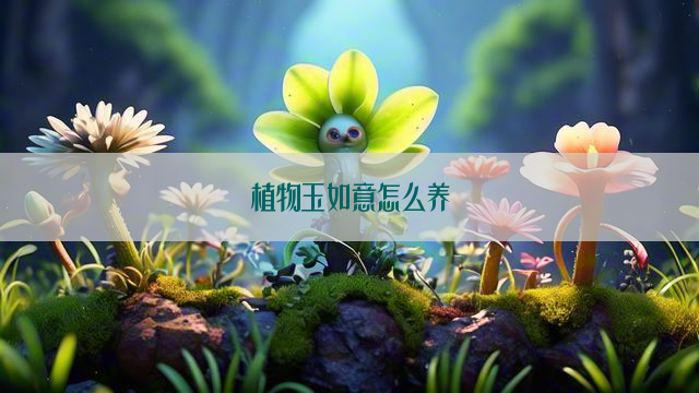 植物玉如意怎么养