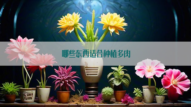 哪些东西适合种植多肉