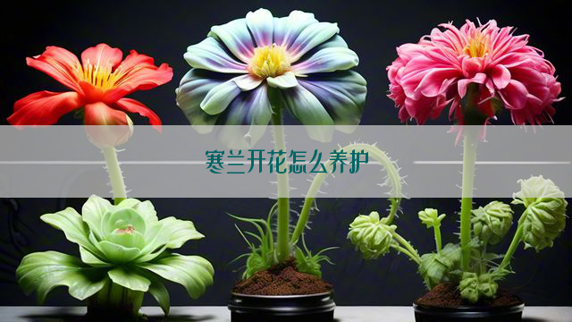 寒兰开花怎么养护