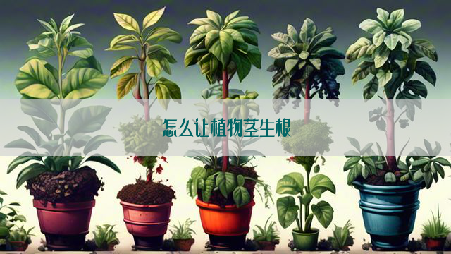 怎么让植物茎生根