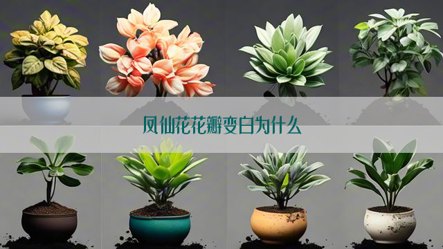 凤仙花花瓣变白为什么